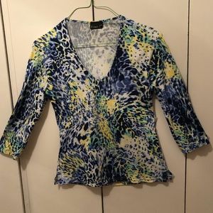 Summer Color Splash, Rayna Z Pullover M